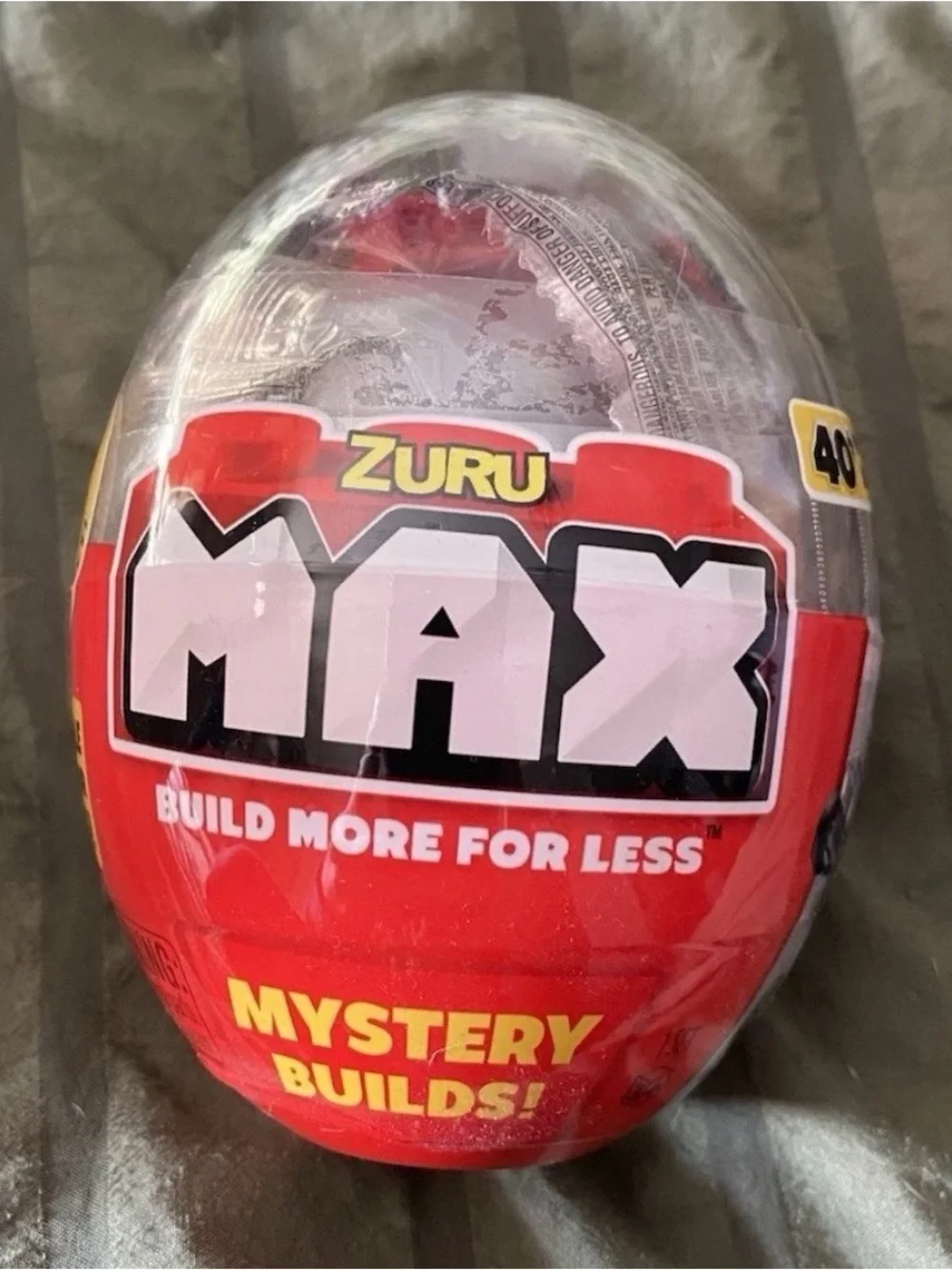Zuru Max Mystery Builds! Kids Building Set - Red